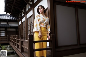 A woman sitting on a window sill with her legs crossed.