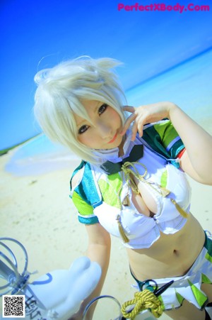 Cosplay Saku - Slipping Gallery Upskir